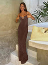Chic Polka Dot Strap Dress - Your Go-To Summer Elegance for Beach Parties and Casual Outings